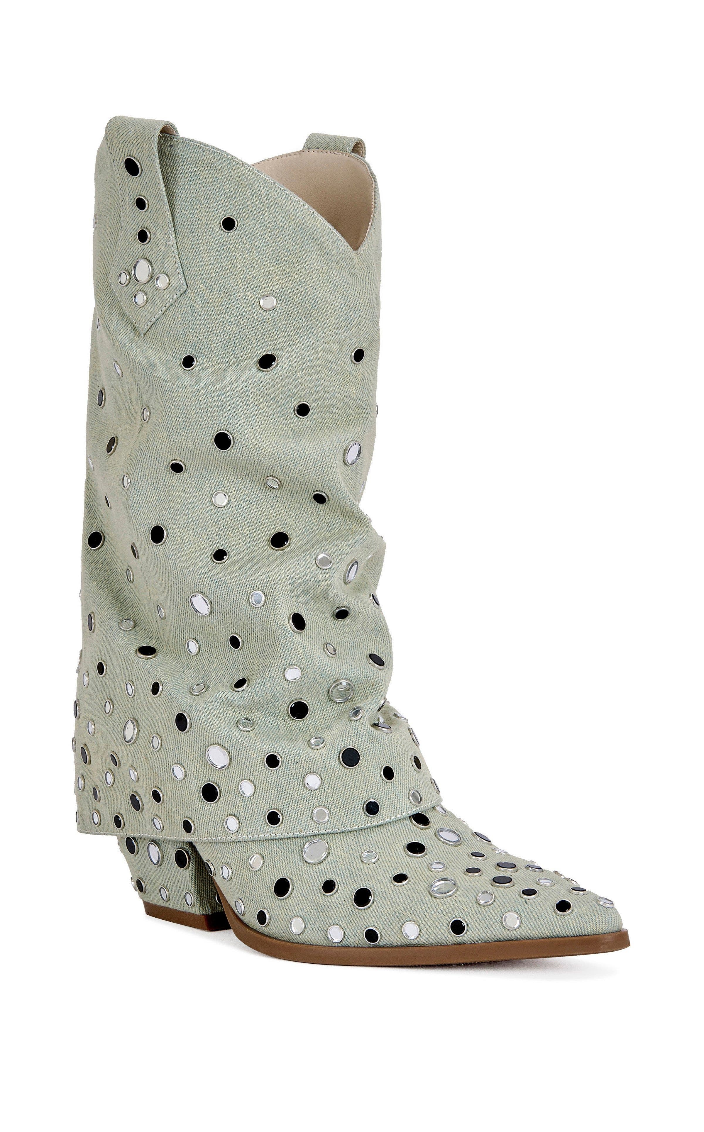 AZALEA WANG Jaimy Block Bootie, Alternate, color, Green