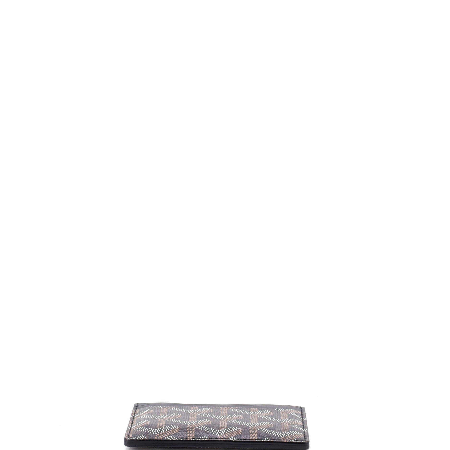 Saint Sulpice Card Holder Coated Canvas, Alternate, color, Print