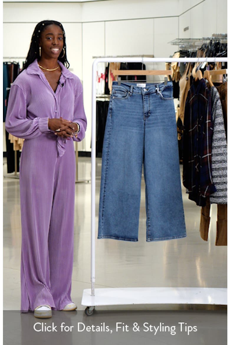 Le Pixie High Waist Slim Palazzo Jeans video