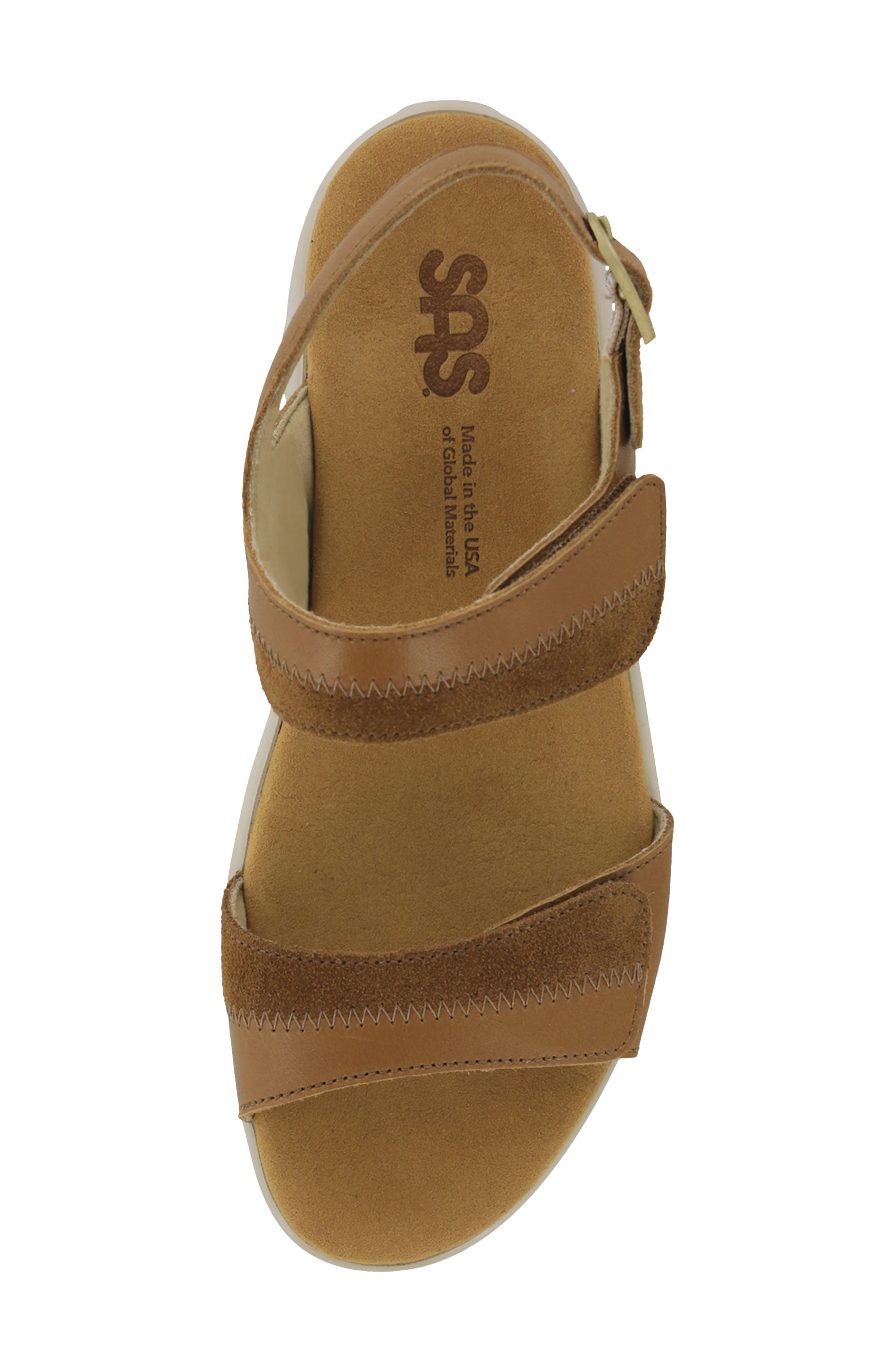 Nudu Sandal, Alternate, color, HAZEL