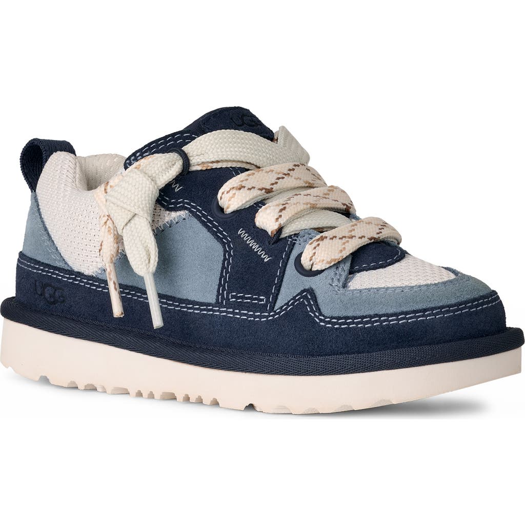 Ugg(r) Kids' Lo Lowmel Sneaker In Blue