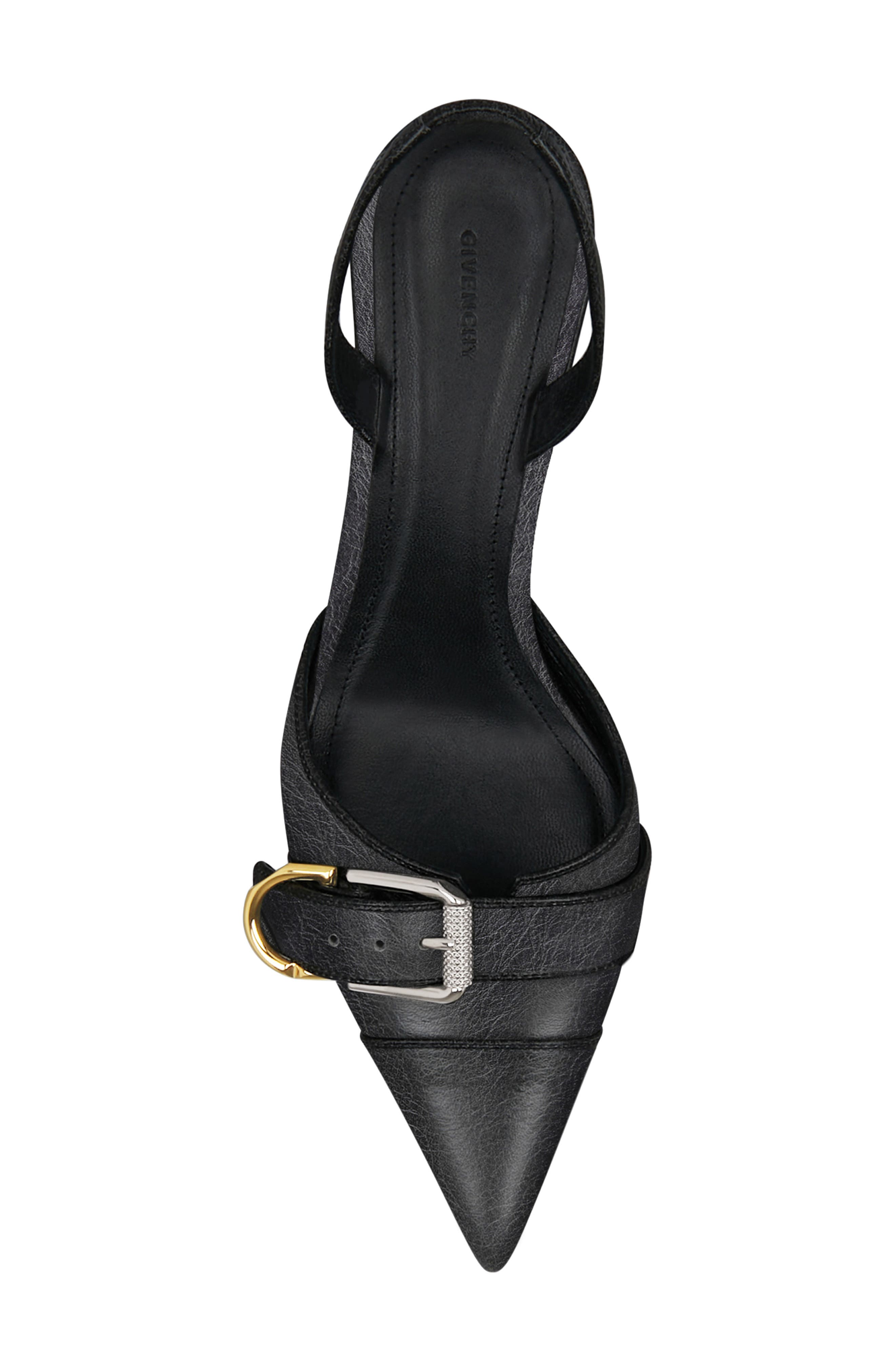 Givenchy Voyou Pointed Toe Slingback Pump, Alternate, color, 