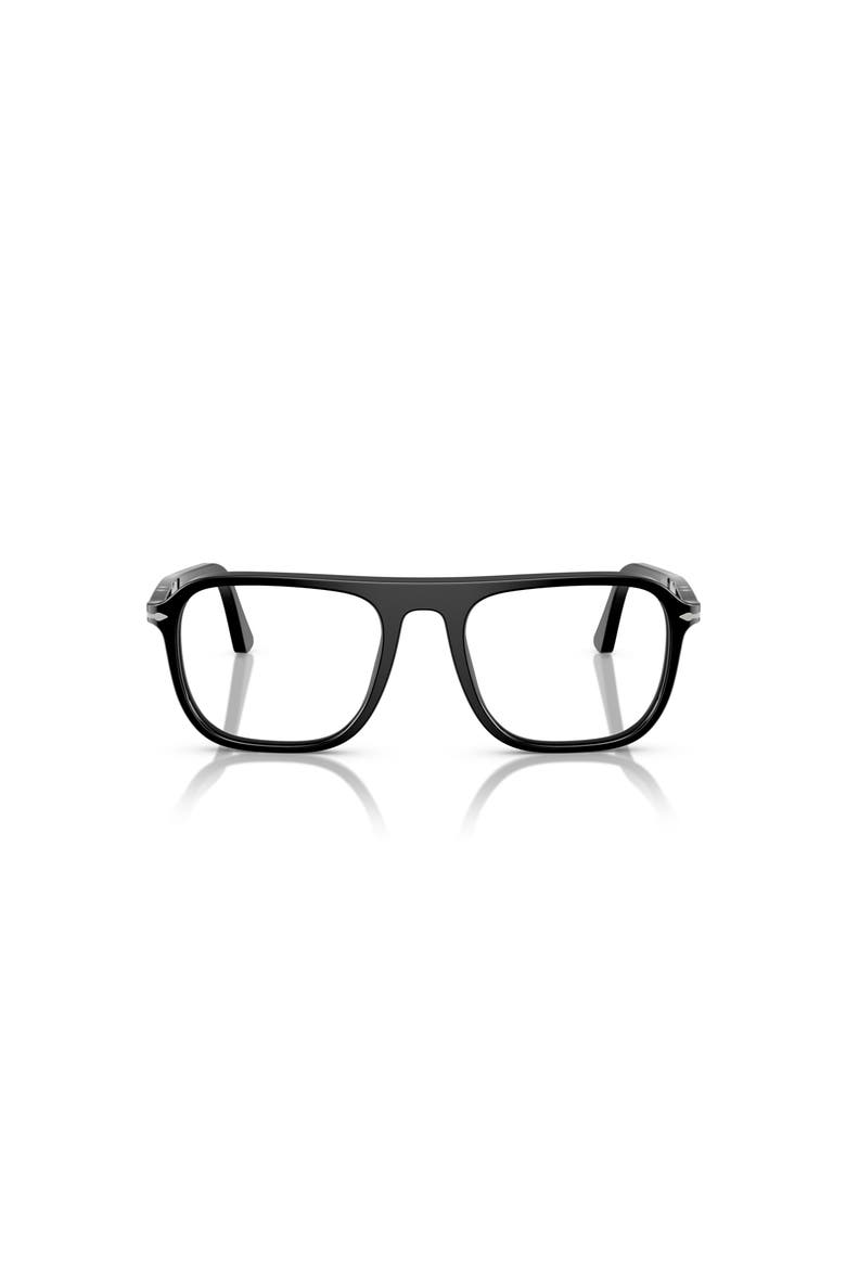 53mm Square optical glasses, Alternate, color, Black