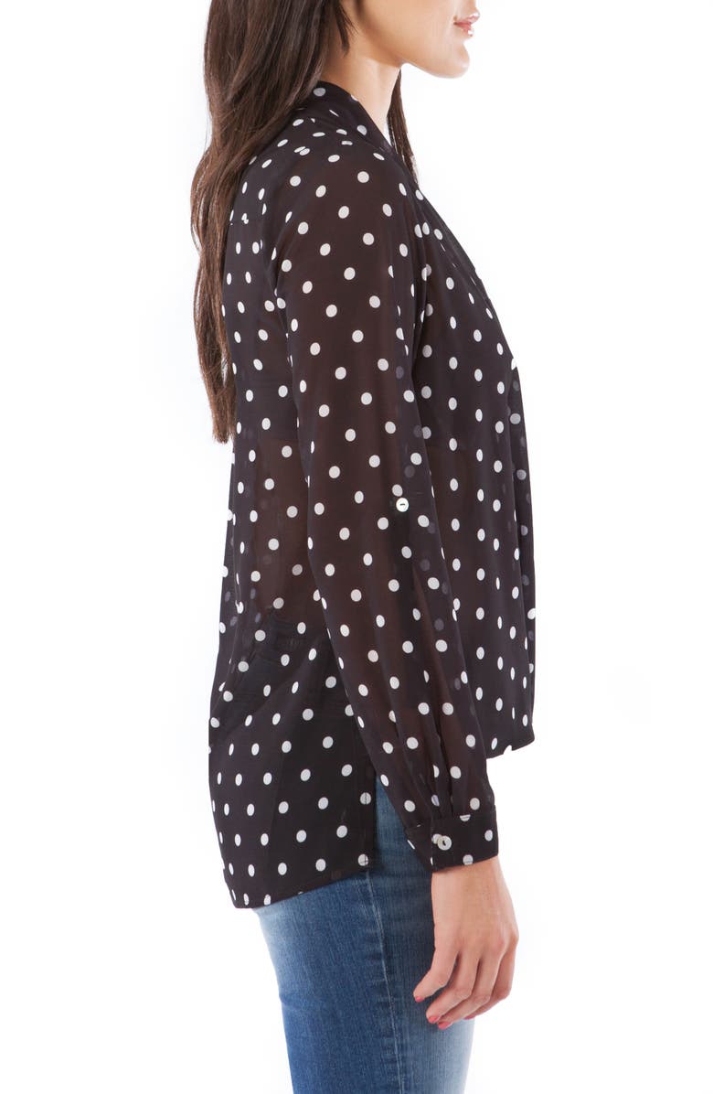 KUT from the Kloth Imani Faux Wrap Top, Alternate, color, 