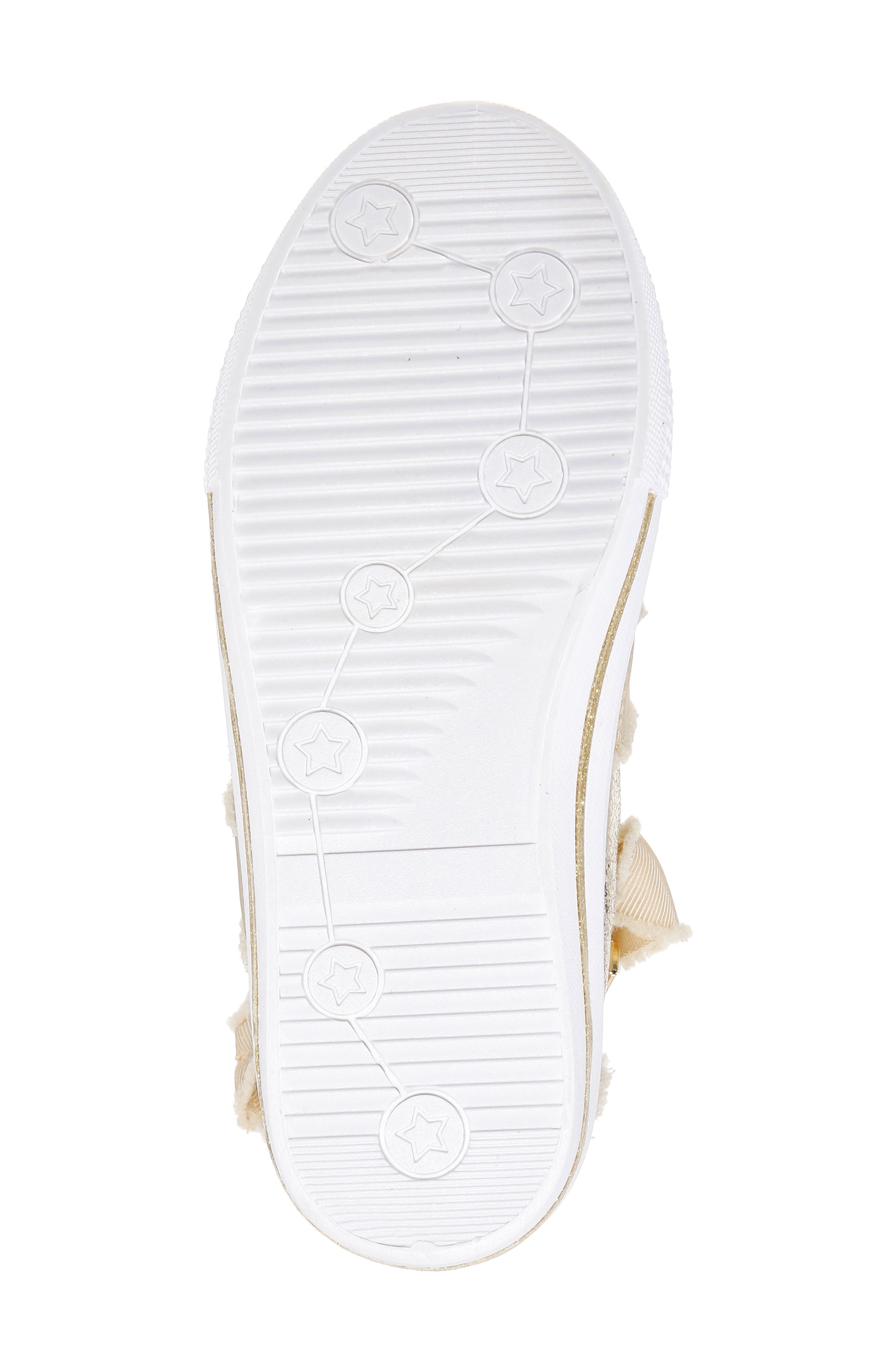 Nina Ellen Metallic High Top Sneaker, Alternate, color, 