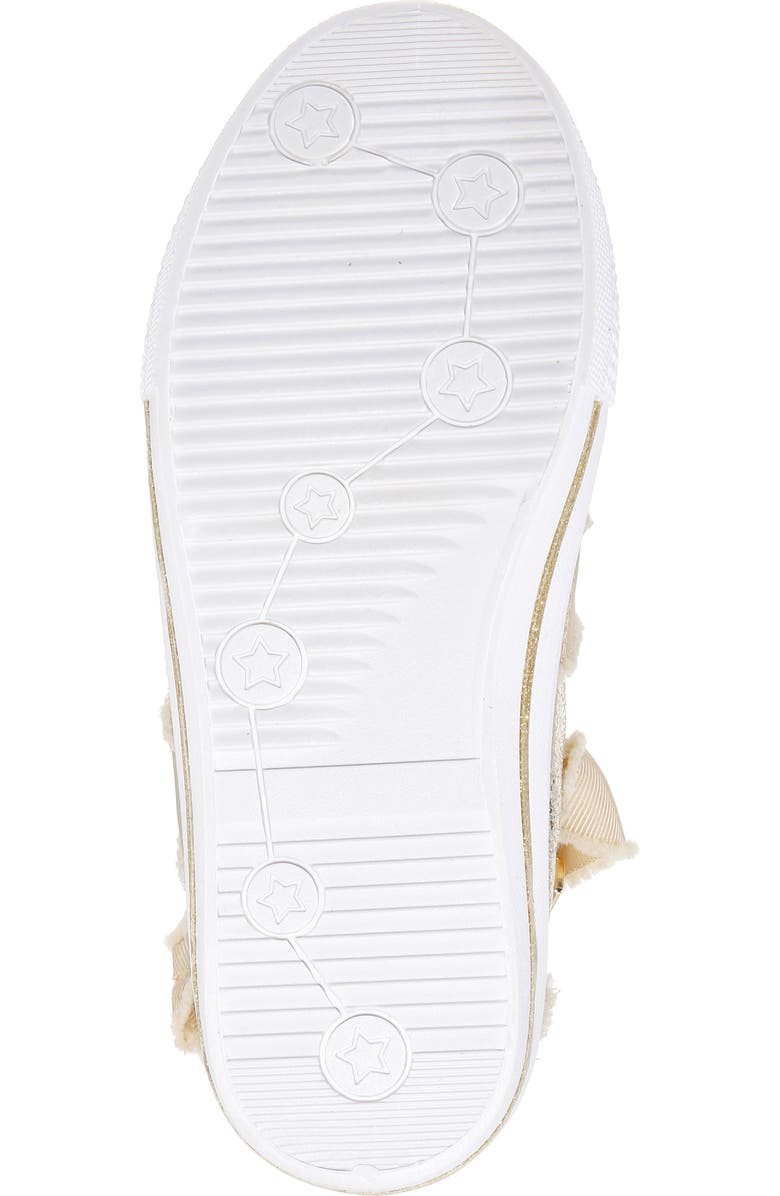 Nina Ellen Metallic High Top Sneaker, Alternate, color,