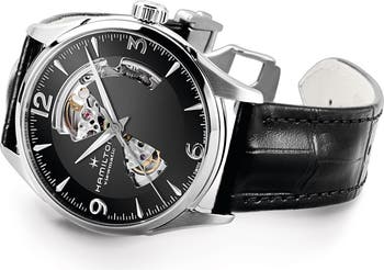 時計 HAMILTON JAZZMASTER OPEN HEART AUTO Hamilton Puts Its Heart & Soul Into Two New Automatic