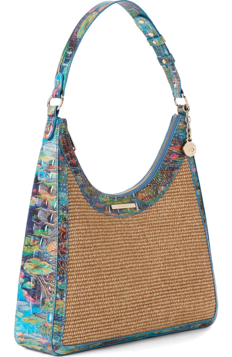 Brahmin Tabitha Shoulder Bag, Alternate, color, Waterlily