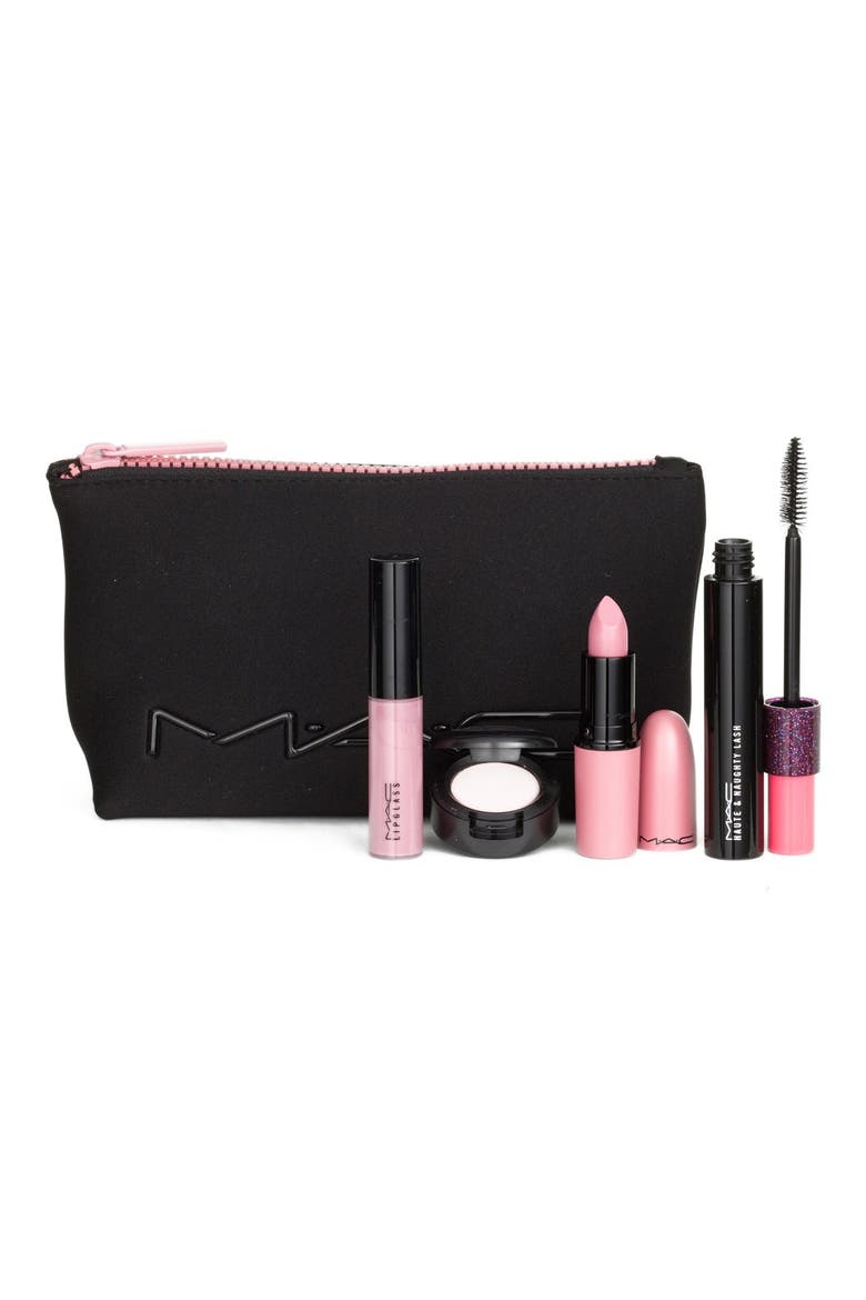 MAC 'Look in a Box - Fun and Flirty' Pink Lip & Eye Kit, Main, color, NO COLOR