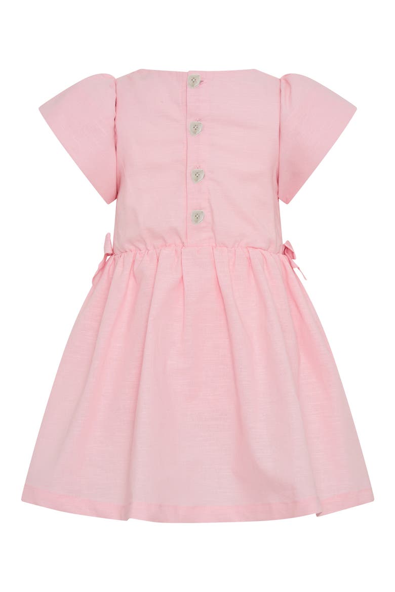 Puff Sleeve Party Dress, Alternate, color, PINK