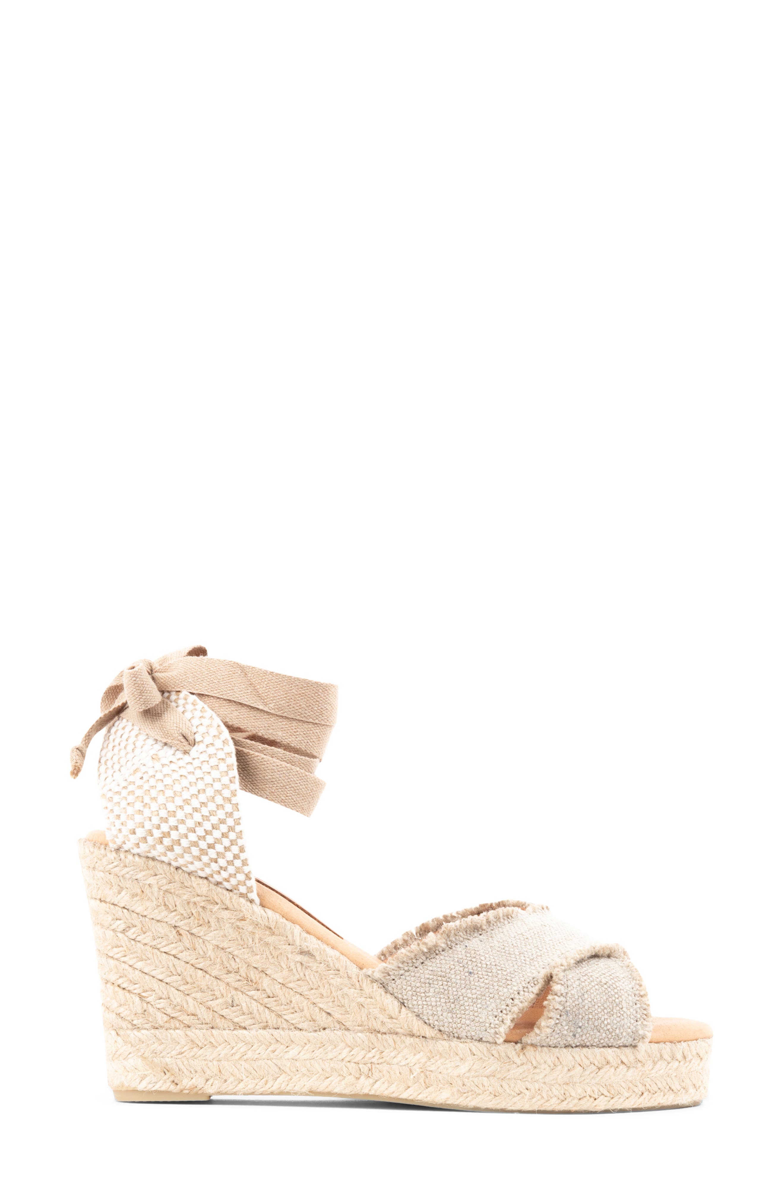 patricia green Freya Espadrille Wedge Sandal, Alternate, color, Natural