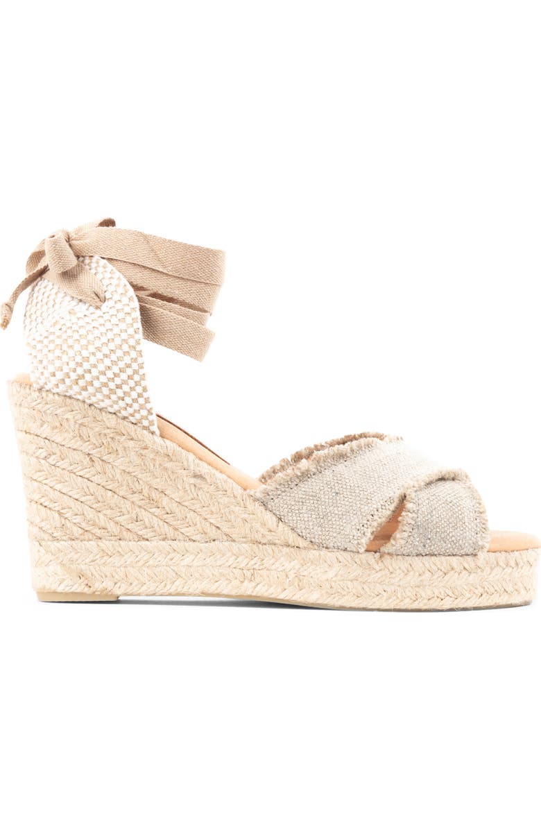 patricia green Freya Espadrille Wedge Sandal, Alternate, color, Natural