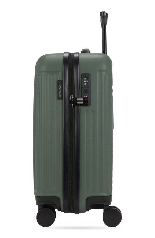 Swissgear 20-inch Carry-on Hardside Luggage In Green