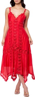 CIEBON Cusia Embroidered Sleeveless Maxi Dres