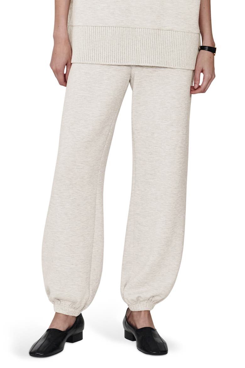 The Classic Cuff Jogger Pants, Main, color, IVORY MARL