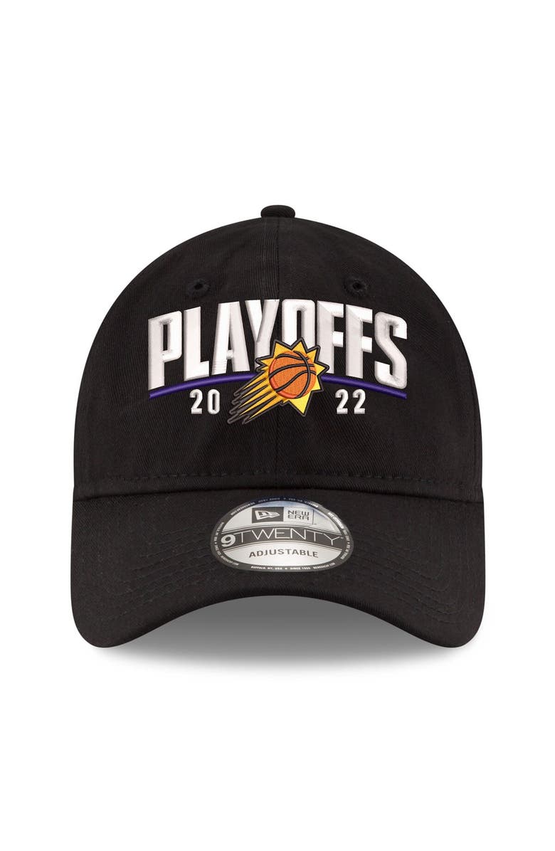 New Era Men's New Era Black Phoenix Suns 2022 NBA Playoffs Arch 9TWENTY Adjustable Hat, Alternate, color, 