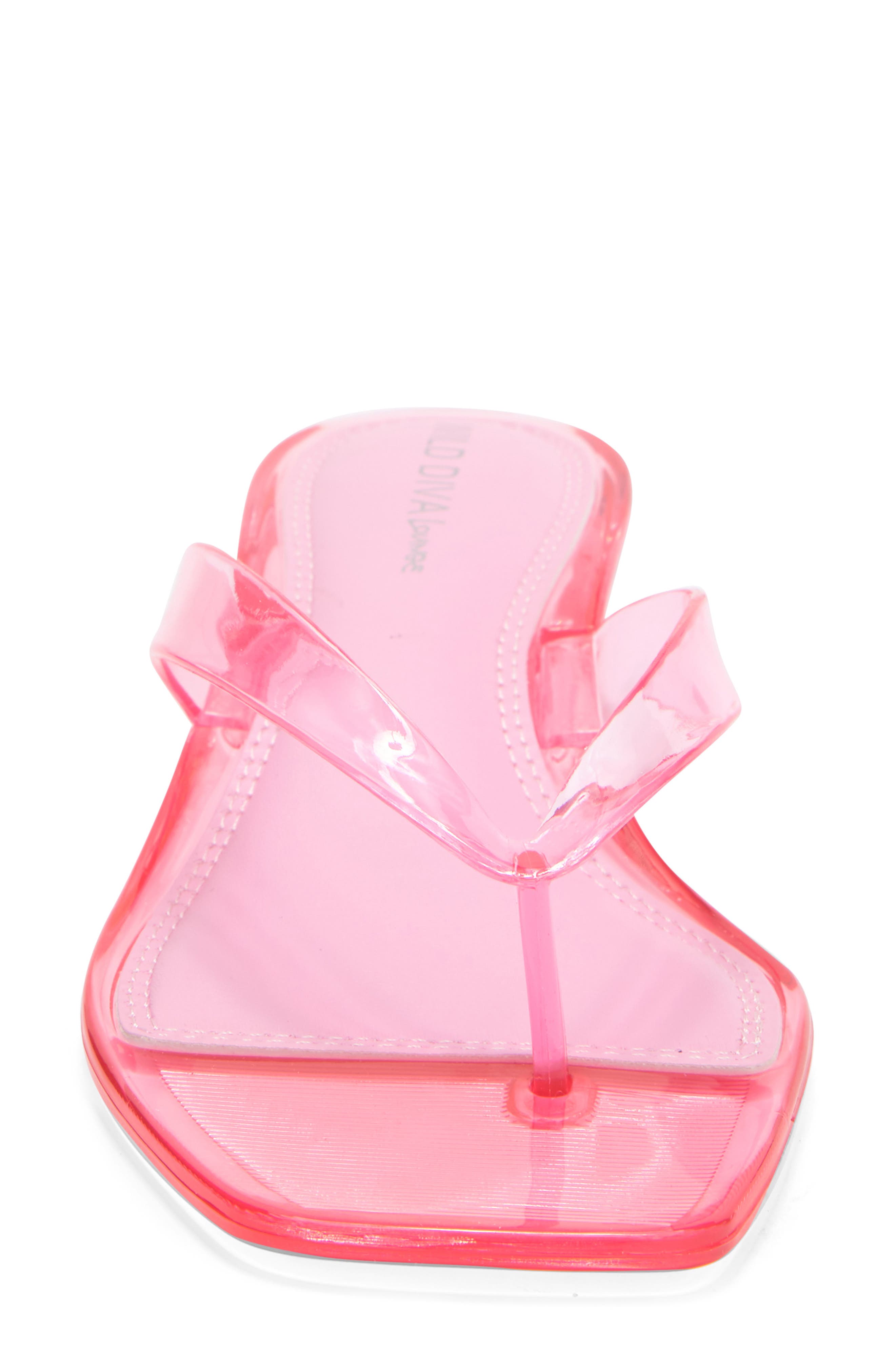 Romania Jelly Sandal, Alternate, color, PINK
