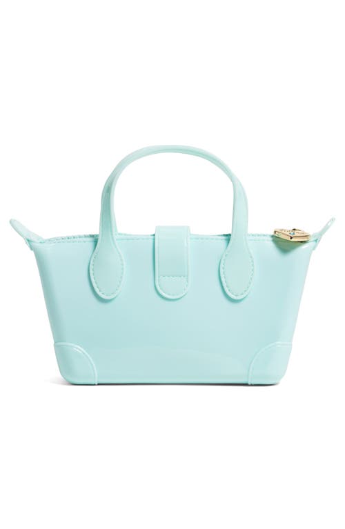 Stoney Clover Lane Jelly Pouchette Clear Crossbody Bag In Blue