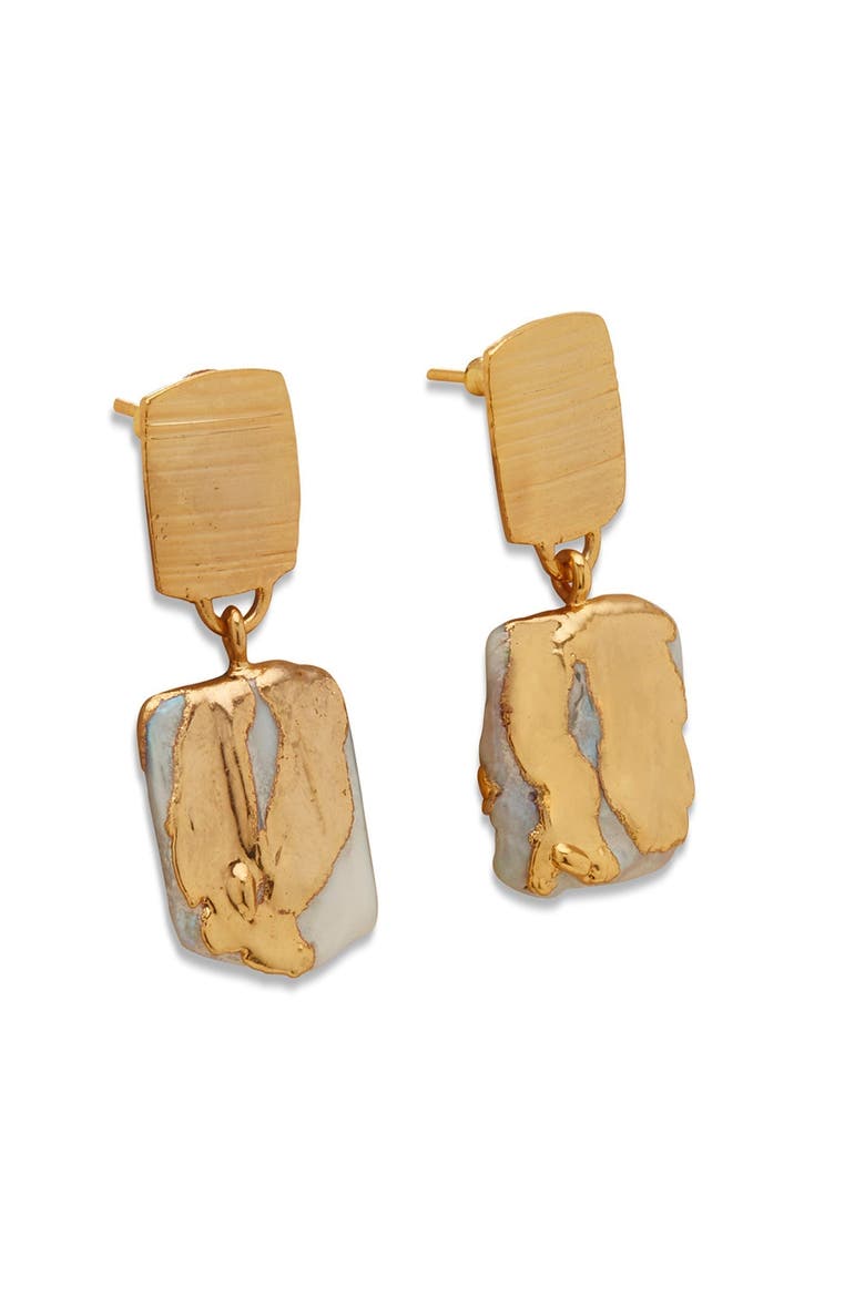 ZURI DROPS, Alternate, color, Gold Plated