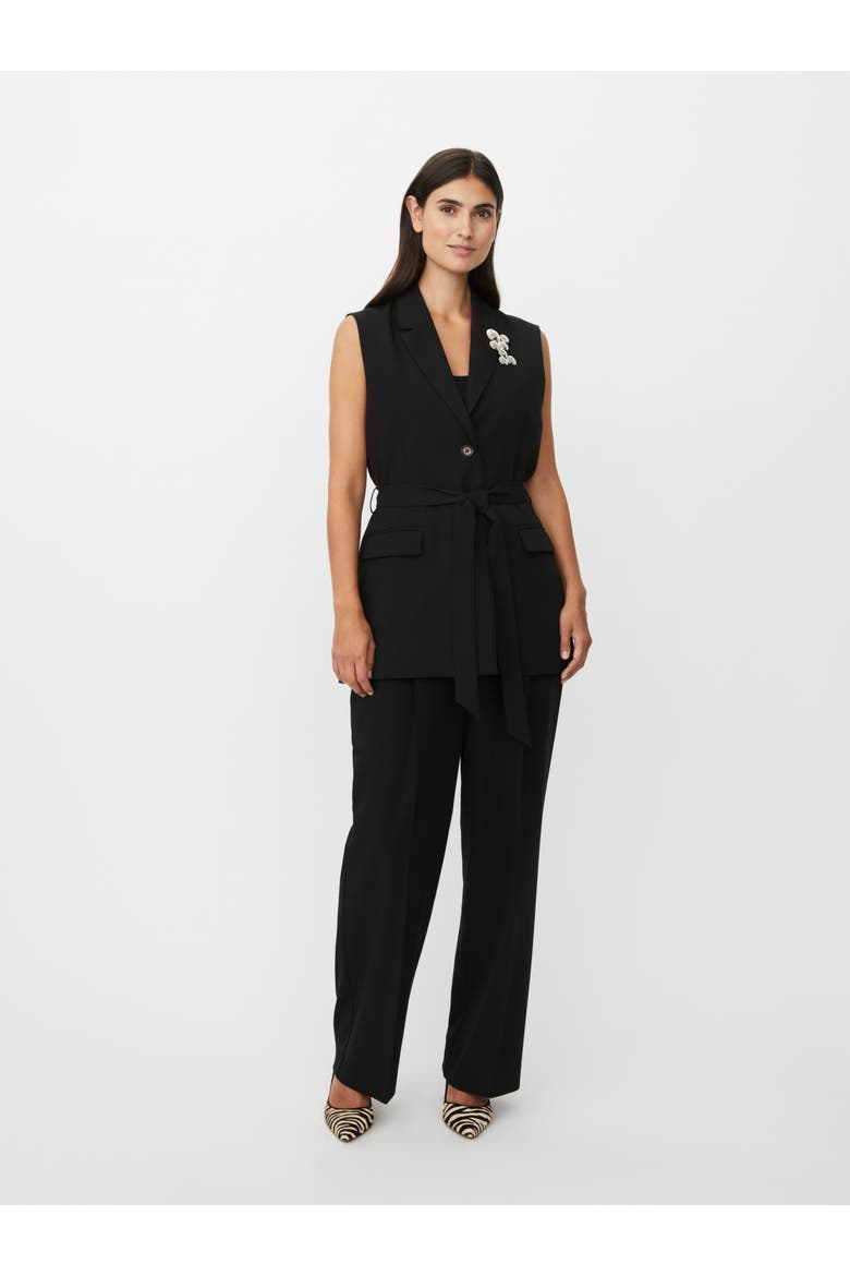 MaJulea Waistcoat, Alternate, color, Black