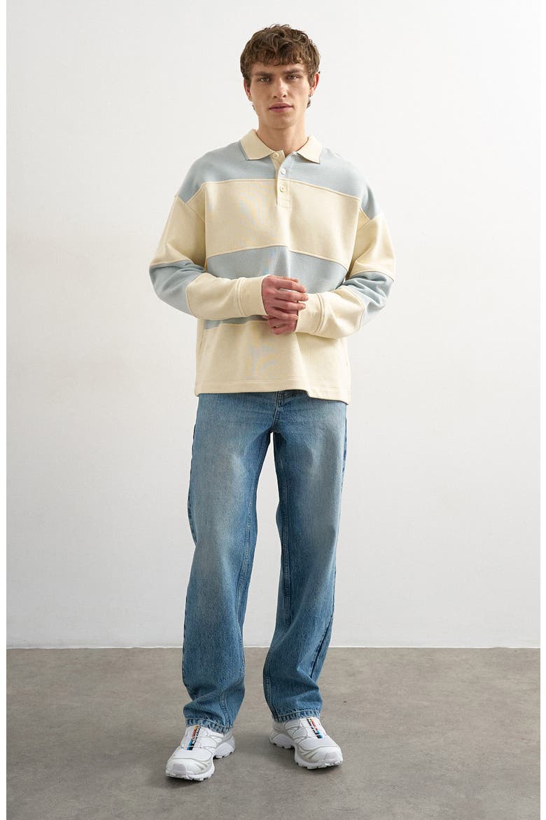 Oversize Rugby Shirt, Alternate, color, LBLUE