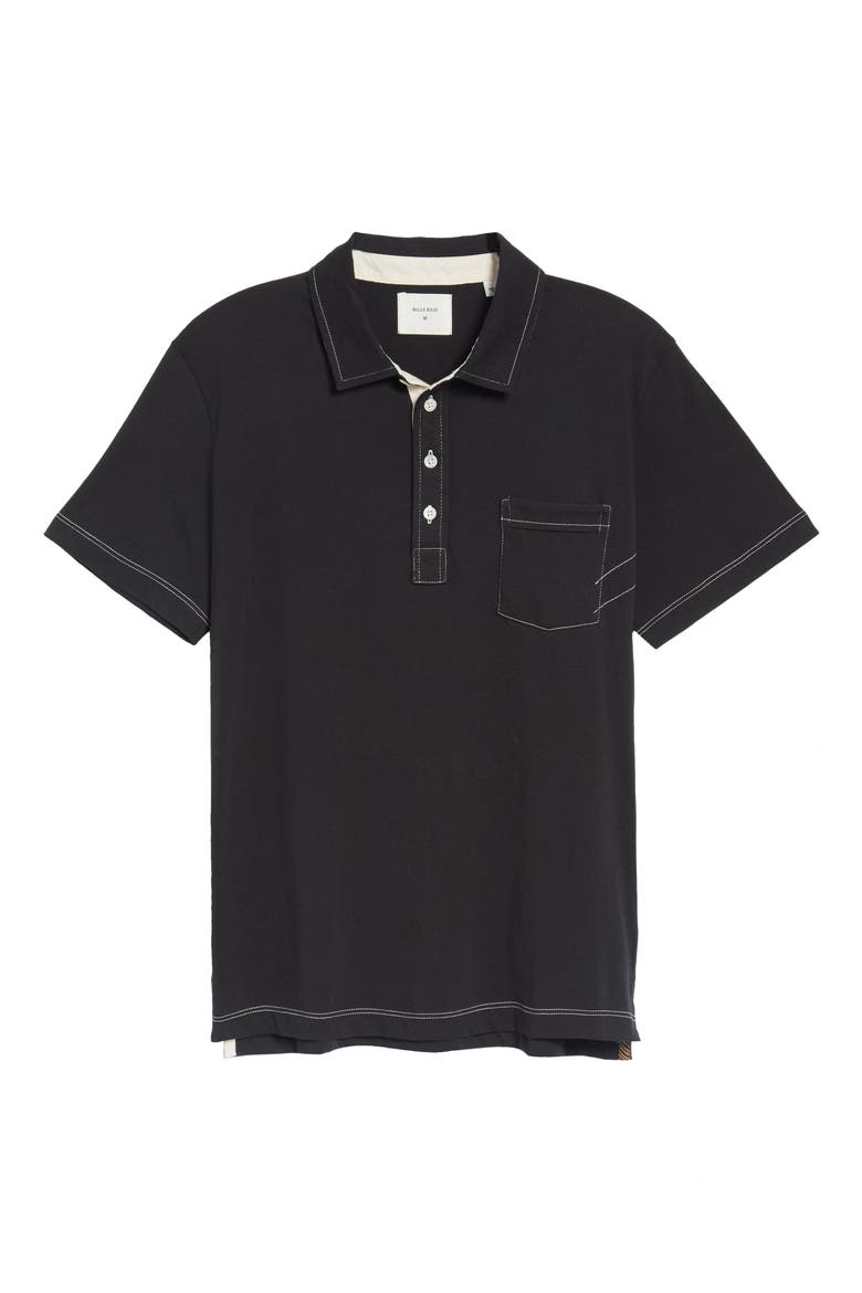 Pensacola Slim Fit Polo, Alternate, color, BLACK