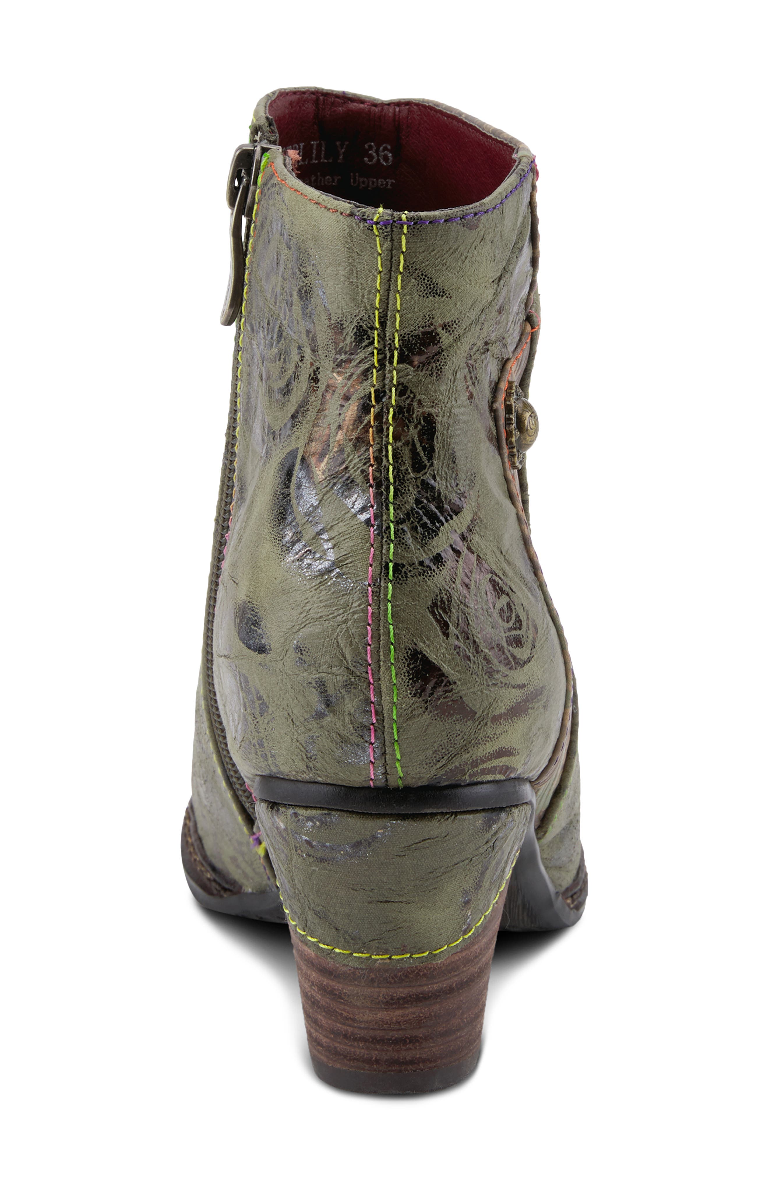 L'Artiste by Spring Step L'Artiste Waterlily Bootie, Alternate, color, 