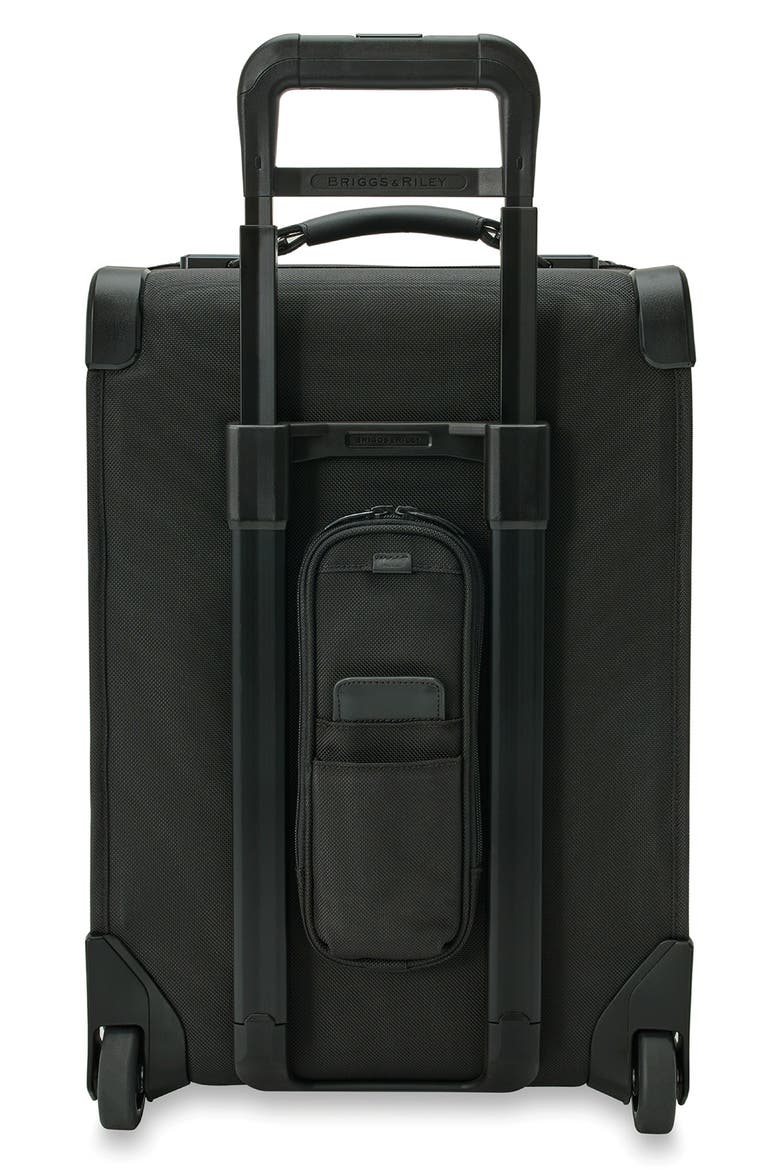 Baseline Global 21-Inch 2-Wheel Carry-On Duffle, Alternate, color, BLACK