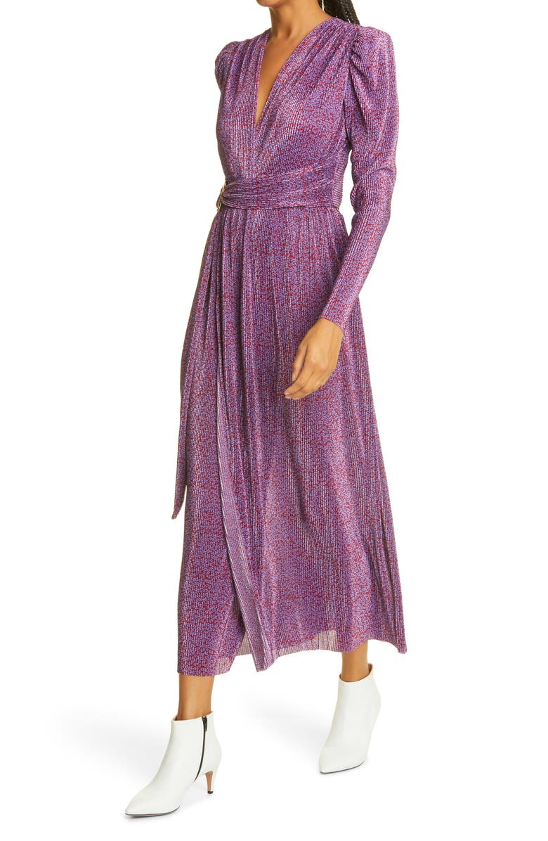 Sabina Musayev Hadar Long Sleeve Dress, Alternate, color, 