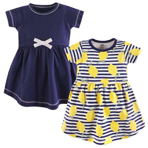 Durable Organic Cotton Short and Long Sleeve Dresses (Baby)