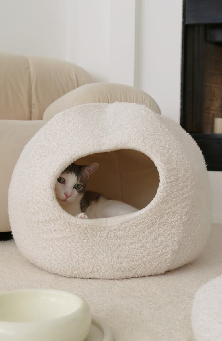 Catenary Moon Pet Cave, Alternate, color, White