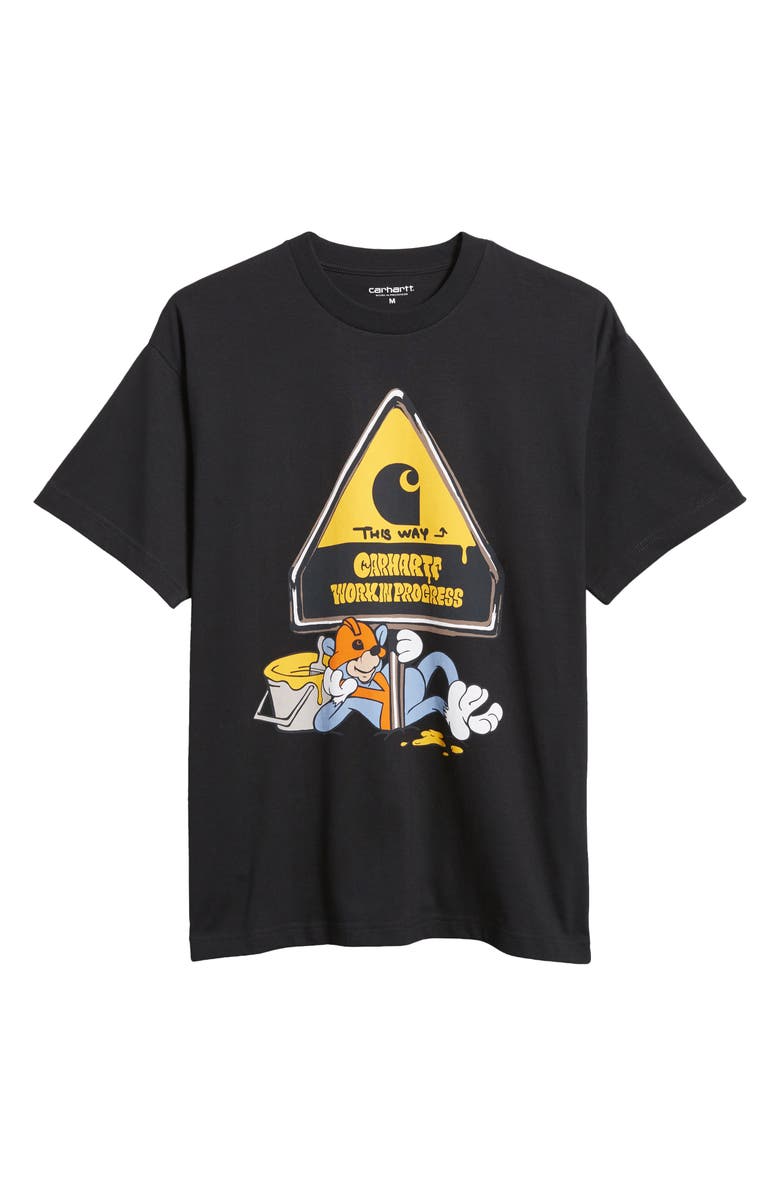 Carhartt Work In Progress x Deadkebab Workin' On It Organic Cotton Graphic T-Shirt, Alternate, color, 