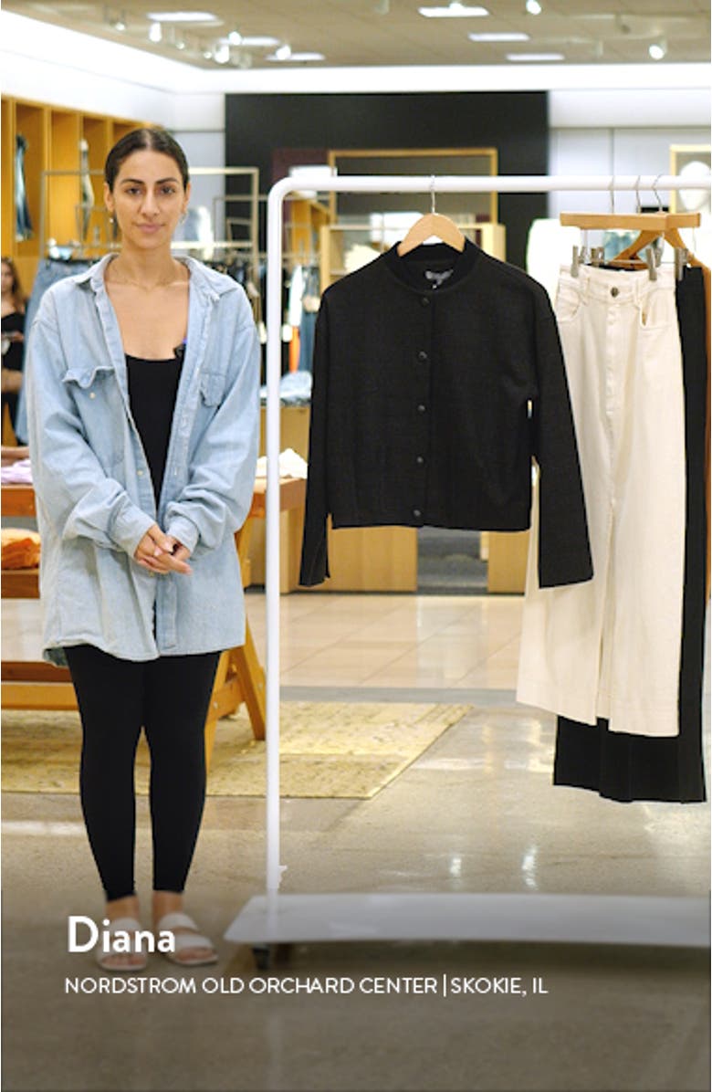 Knit Bomber Jacket, sales video thumbnail