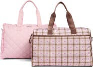 Madden Girl 2-Pack Weekend Tote Bags