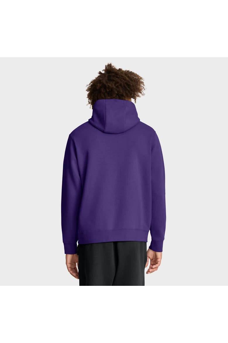 Men's Nike Purple LSU Tigers Club Fleece Arch Pullover Hoodie, Alternate, color, Purple