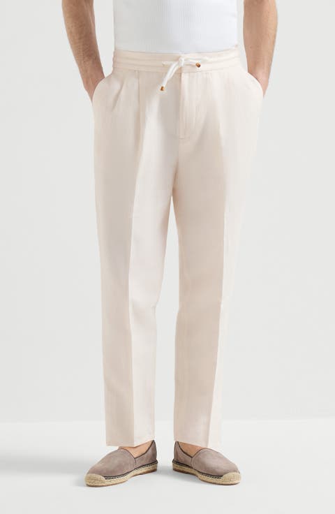 Trousers with drawstring