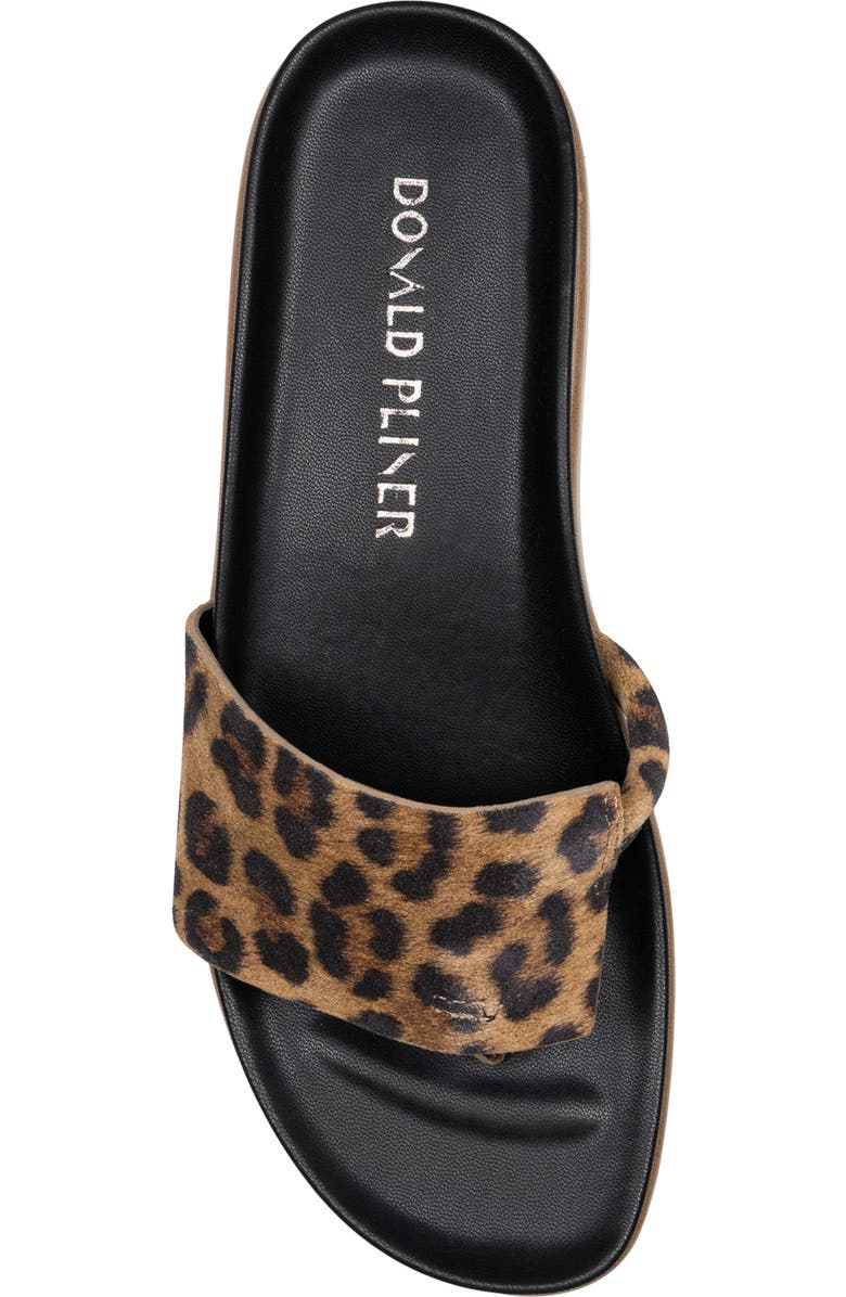 Donald Pliner Leopard Print Slide Sandal, Alternate, color, Leopard