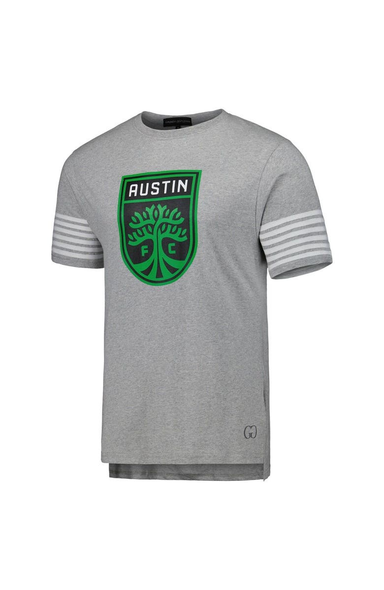 GRUNGY GENTLEMAN Men's Grungy Gentleman Gray Austin FC T-Shirt, Alternate, color, Gray