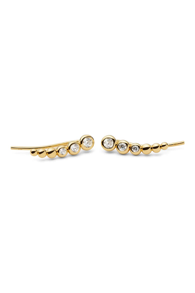 Tennis Ear Crawlers, Alternate, color, GOLD
