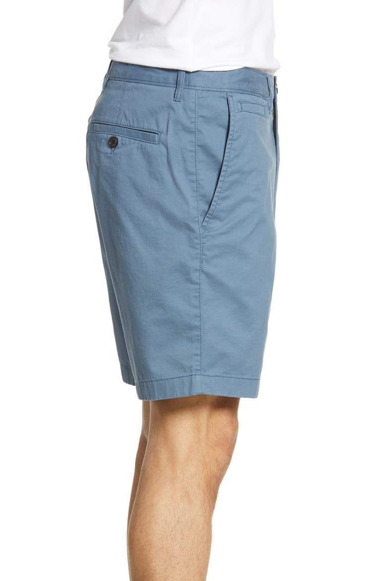 Ballard Slim Fit Stretch Chino 9-Inch Shorts, Alternate, color, BLUE CHINOISE