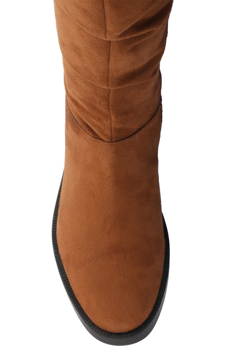 Journee Collection Miranda Boot, Alternate, color, Cognac