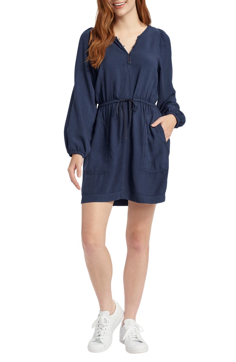 Splendid Sutton Long Sleeve Minidress, Main, color,