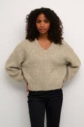 Kaffe KAtrina V-neck Casual Fit Pullover