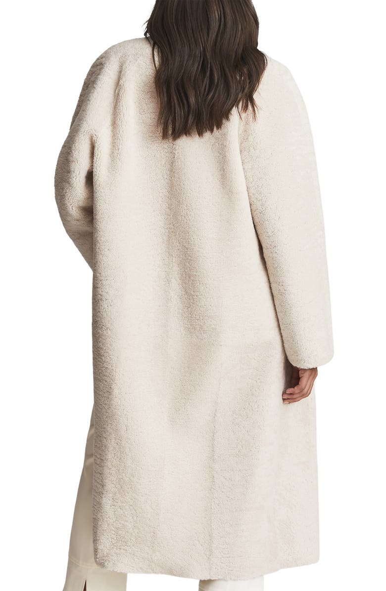 Reiss Odette Genuine Shearling Coat, Alternate, color,