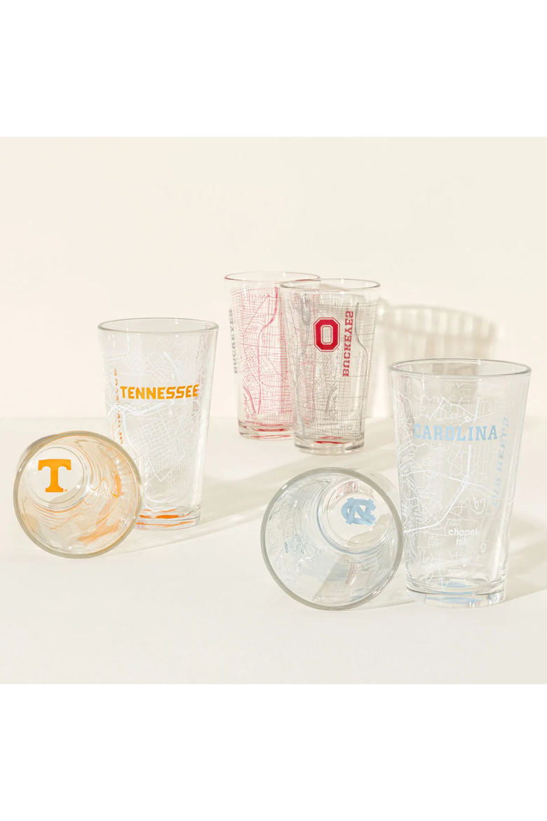 Your College Town Pint Glass - Set of 2, Alternate, color, University of Tennessee
