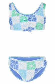 Roxy Kids' Floral Geo 2-Piece Bikini