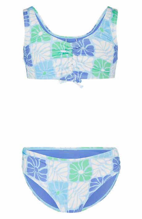 Roxy Kids' Floral Geo 2-Piece Bikini