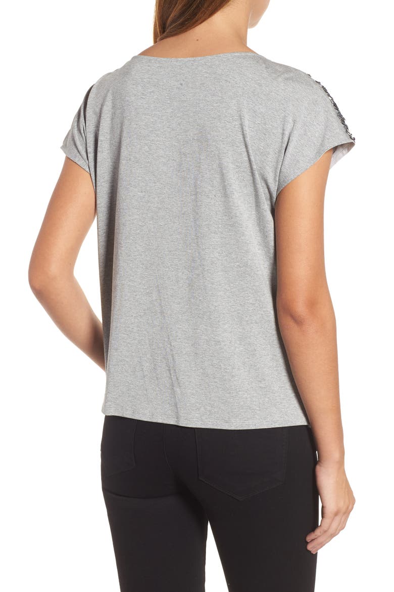 Sequin Front Top, Alternate, color, CHROME