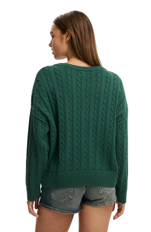 Cotton On Cotton Crew Neck Sweater In Metallic