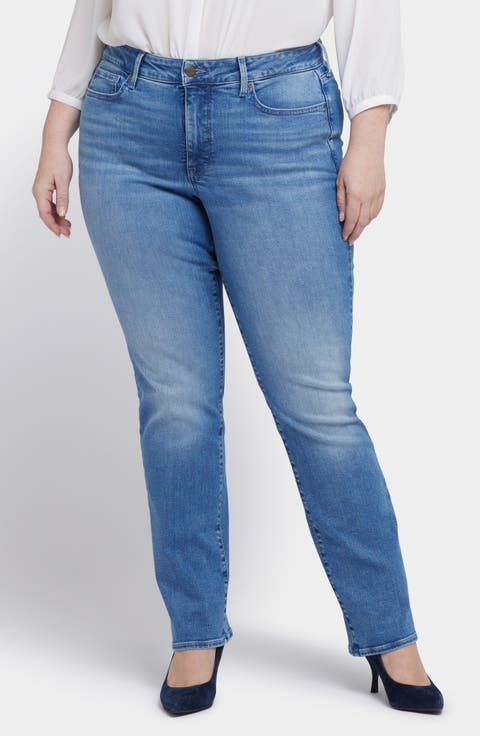 Marilyn Straight Leg Jeans (Plus Size)